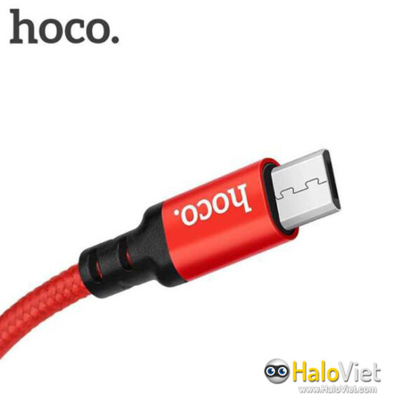 Cáp sạc nhanh dây dù Hoco X14 Micro USB - Hàng Nhập Khẩu - 6