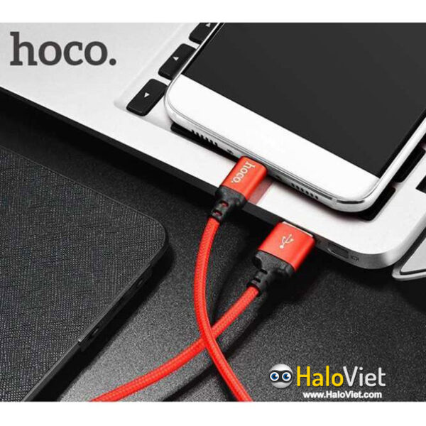 Cáp sạc nhanh dây dù Hoco X14 Micro USB - Hàng Nhập Khẩu - 8