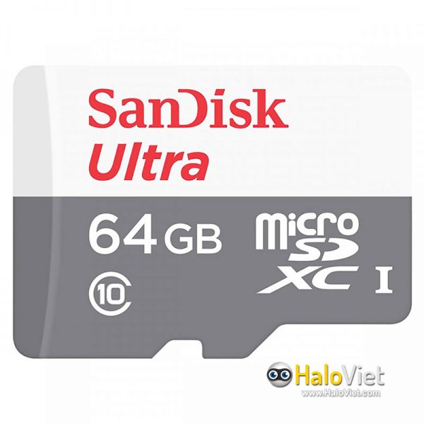 Thẻ nhớ MicroSDXC SanDisk Ultra 64GB Class 10 (Hàng Chính Hãng) - 1
