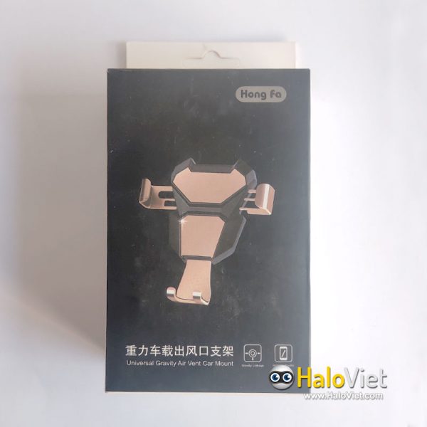 Kẹp điện thoại cửa gió ô tô kim loại - 3