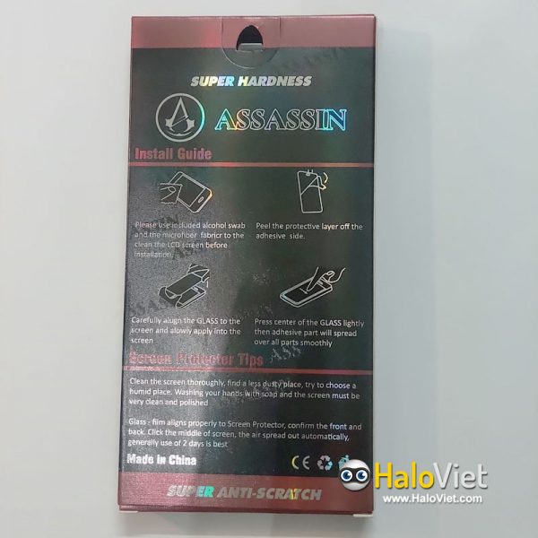 Kính cường lực full màn hình Assassin cho iPhone 6 - 6