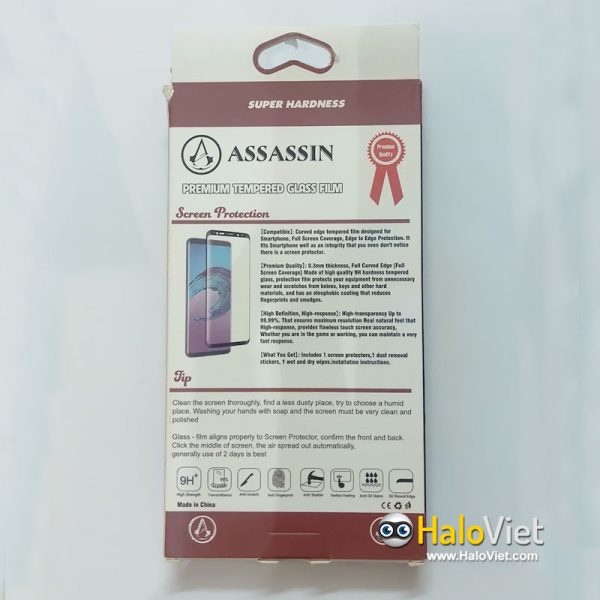 Kính cường lực full màn hình Assassin cho Samsung Galaxy S8/S9 - 4