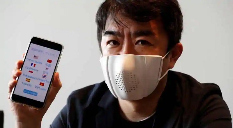 Nhật Bản giới thiệu khẩu trang thông minh kết nối Internet, truyền tin nhắn và dịch thuật giá rẻ - 2