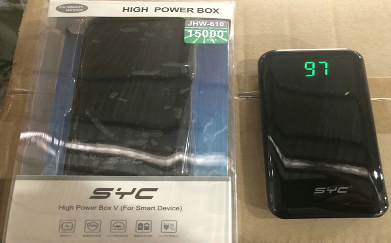 Pin sạc dự phòng SYC JHW-610 15.000 mAh - 6