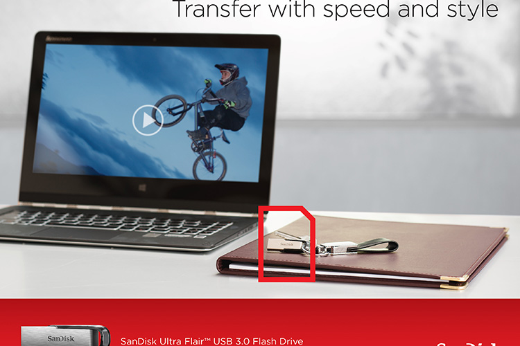 USB 3.0 Sandisk Ultra Flair CZ73 16GB - Hàng chính hãng - 6