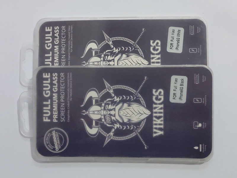 Kính cường lực full keo 9D Vikings cho iPhone 6/6s - 5