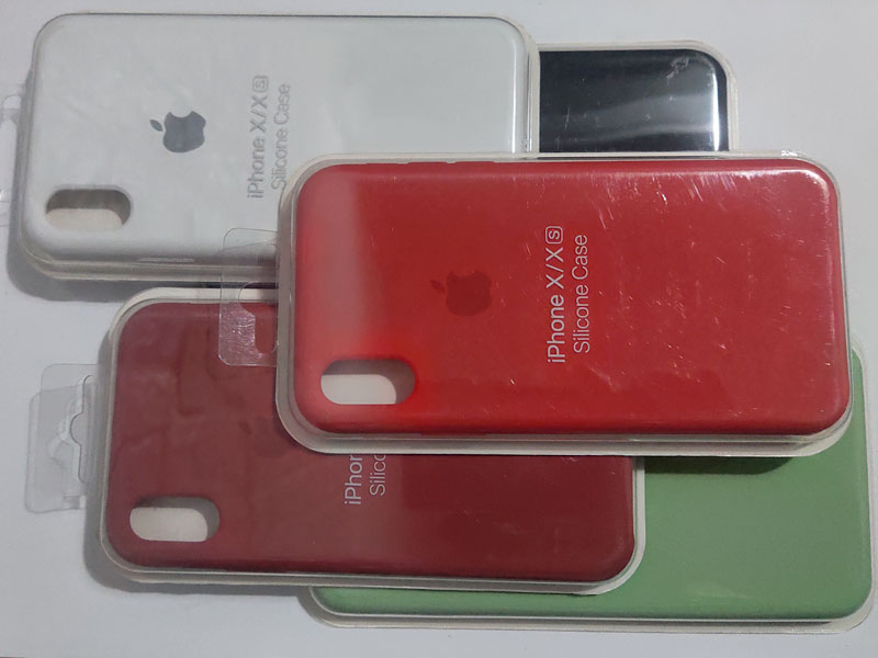 Ốp chống bẩn nhiều màu cho iPhone X/Xs - 4