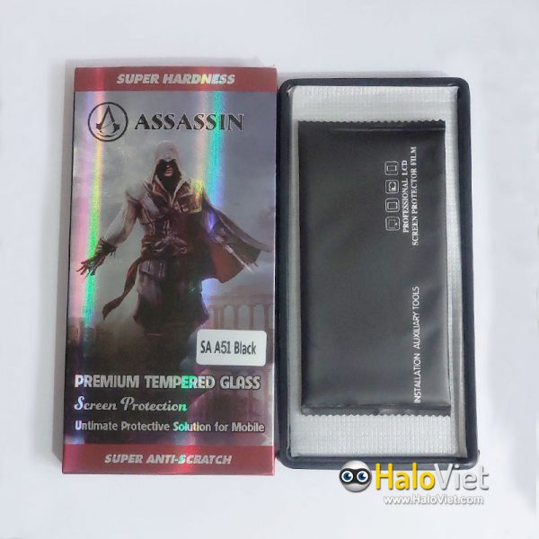 Kính cường lực full màn hình Assassin cho Samsung Galaxy A51 - 2