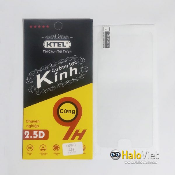 Kính cường lực Ktel cho Oppo A59 - 4