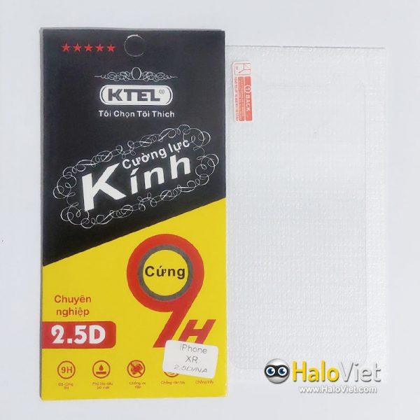 Kính cường lực Ktel cho iPhone Xr - 4