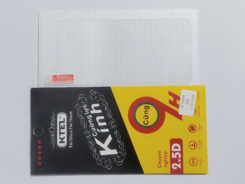 Kính cường lực Ktel cho iPhone Xr - 6