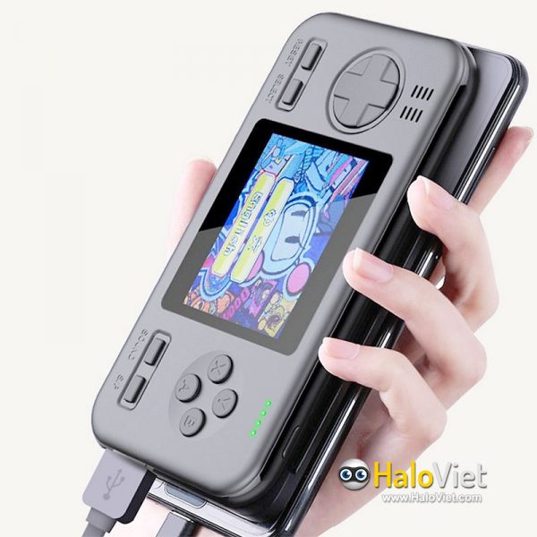 Máy chơi game kiêm sạc dự phòng D12 - Game Power 416 trò chơi - 3