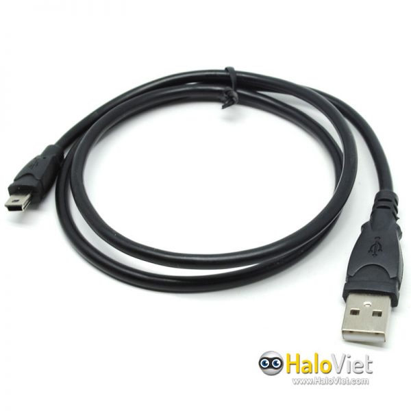 Cáp chuyển USB 2.0 ra Mini USB hình thang - 3