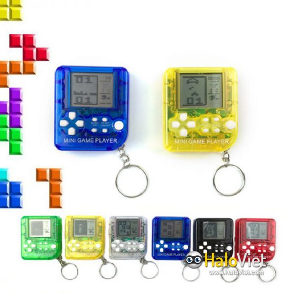 Móc chìa khóa kiêm máy chơi game cầm tay mini - 2