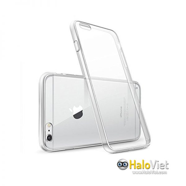 Ốp lưng dẻo silicon trong suốt cho iPhone 6/6s - 3