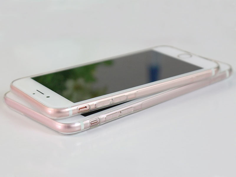 Ốp lưng dẻo silicon trong suốt cho iPhone 6/6s - 5
