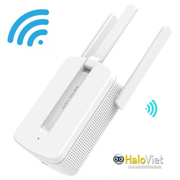 Bộ kích sóng wifi Mercury MW310re 300Mbps 3 râu - 3