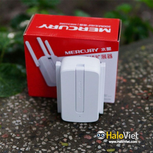 Bộ kích sóng wifi Mercury MW310re 300Mbps 3 râu - 5