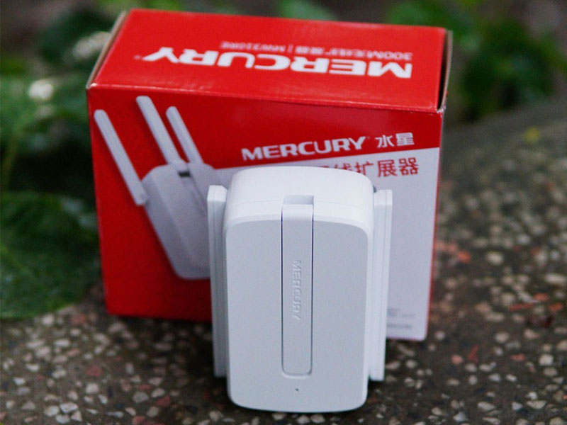 Bộ kích sóng wifi Mercury MW310re 300Mbps 3 râu - 6