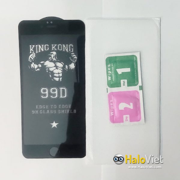 Kính cường lực full màn hình 99D King Kong Việt Nam cho iPhone 6 Plus/6s Plus - 4