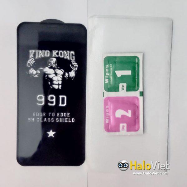 Kính cường lực full màn hình 99D King Kong Việt Nam cho iPhone X/Xs/11 Pro - 2