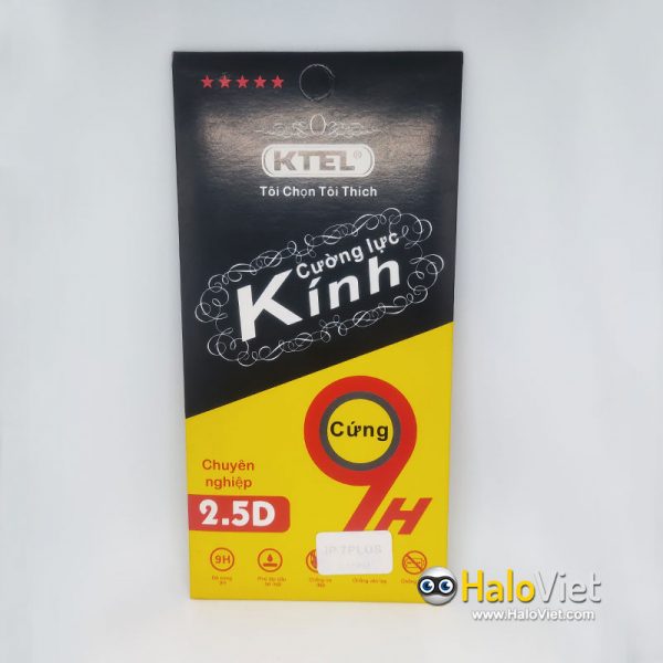 Kính cường lực Ktel cho iPhone 7 Plus/8 Plus - 2