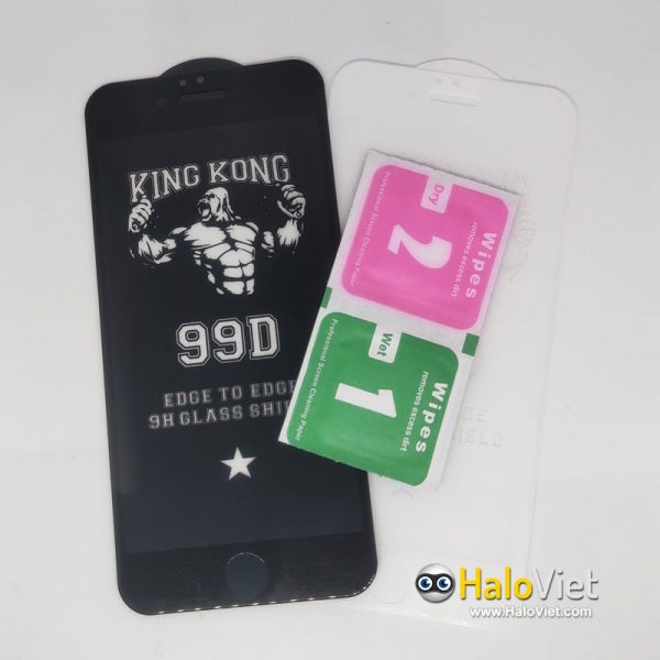 Kính cường lực full màn hình 99D King Kong Việt Nam cho iPhone 6/6s - 4