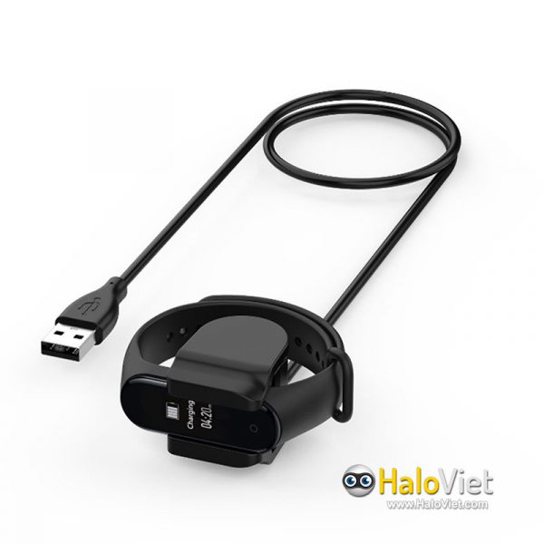 Cáp sạc USB dạng kẹp cho vòng đeo tay thông minh Xiaomi Mi Band 4/5 - 5