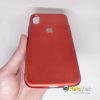 Ốp lưng dẻo bóng hở logo cho iPhone X/Xs - 2