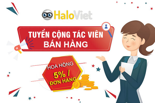 Tuyển cộng tác viên bán hàng phụ kiện điện thoại, máy tính và thiết bị công nghệ